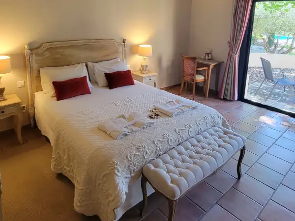 Suite Cotonnade au Clos des Cyprès